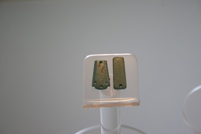 Liangzhu Culture Turquoise Earrings