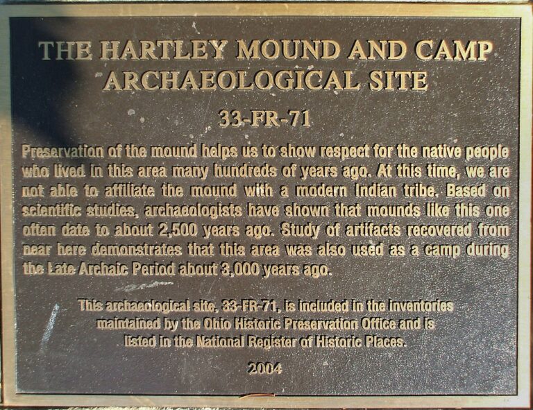 Hartley Mound and Camp Archaeological Site