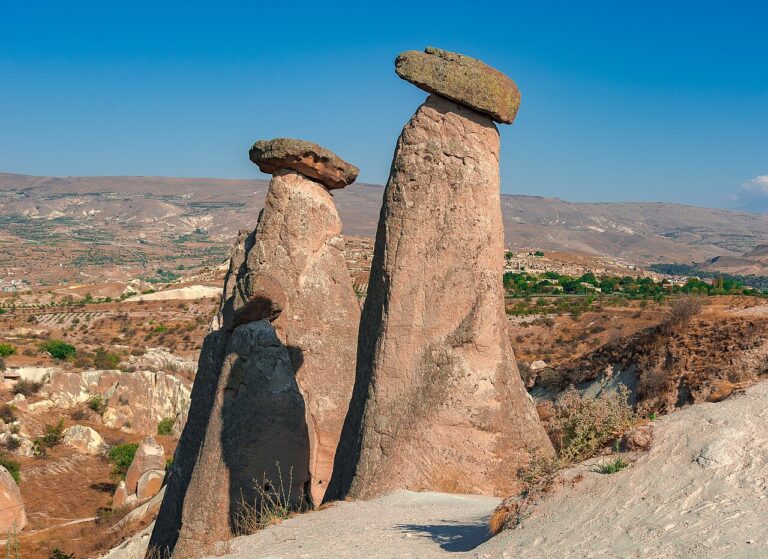 Fairy chimneys in Cappadocia