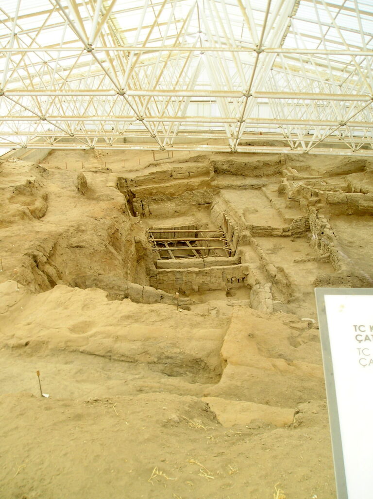 Çatalhöyük excavation area