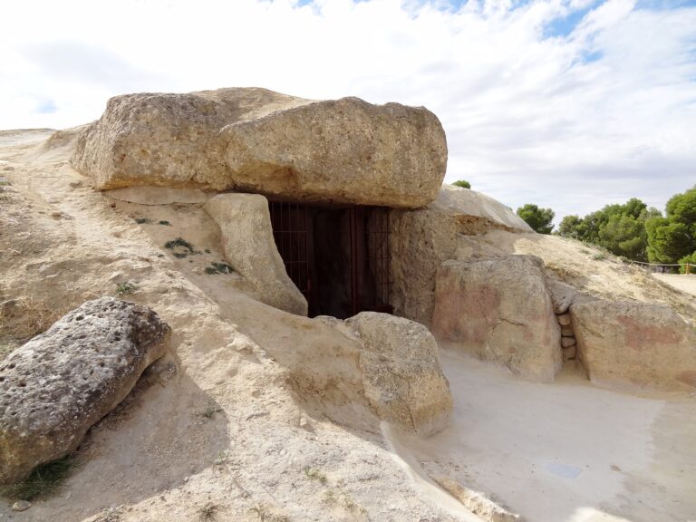 Entrance to the Dolmen de Menga