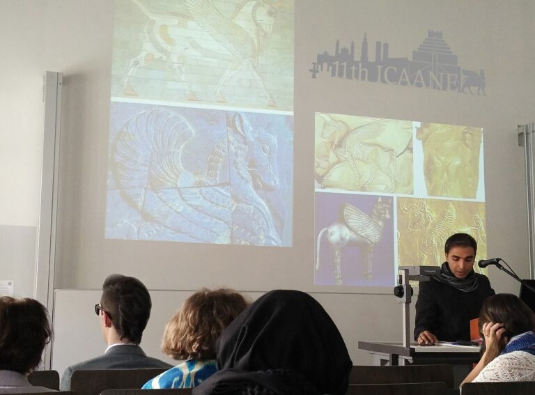 Prof. Sadreddin Taheri, 11th International Congress on the Archaeology of the Ancient Near East, LMU, Munich