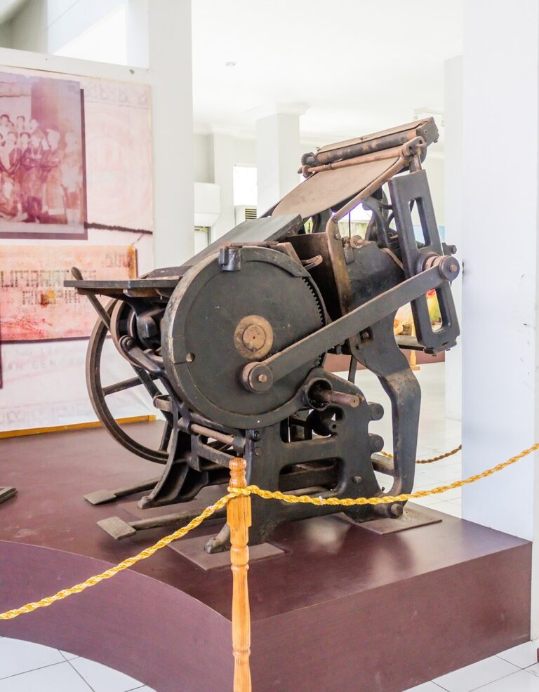Printing press, Museum of Bengkulu, 04 19