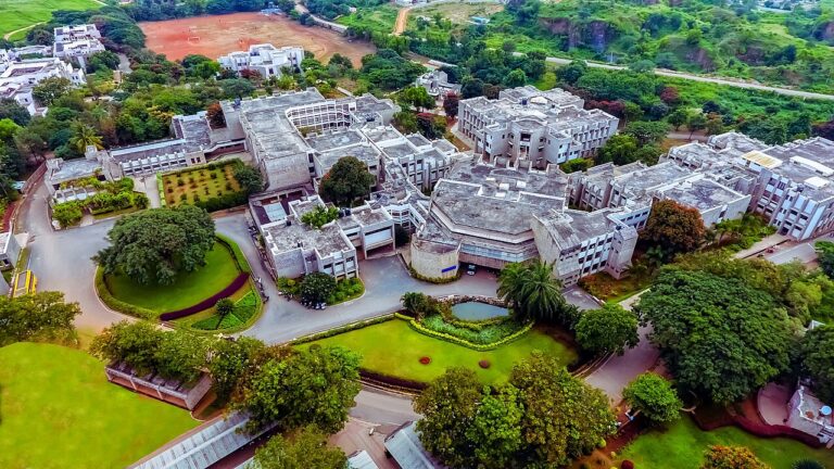 Aerial view of SDM College of Engineering and Technology, Dharwad Campus