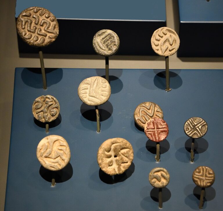 Adana Archaeological Museum Chalcolithic Stamps