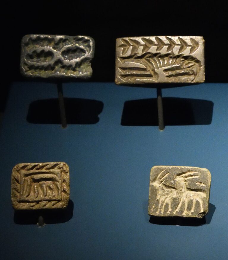 Adana Archaeological Museum Stamps Chalcolithic era 0692a