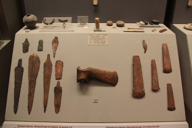 Ancient Greece Early Bronze Age Bronze Weapons & Tools, 3rd Mill. BC