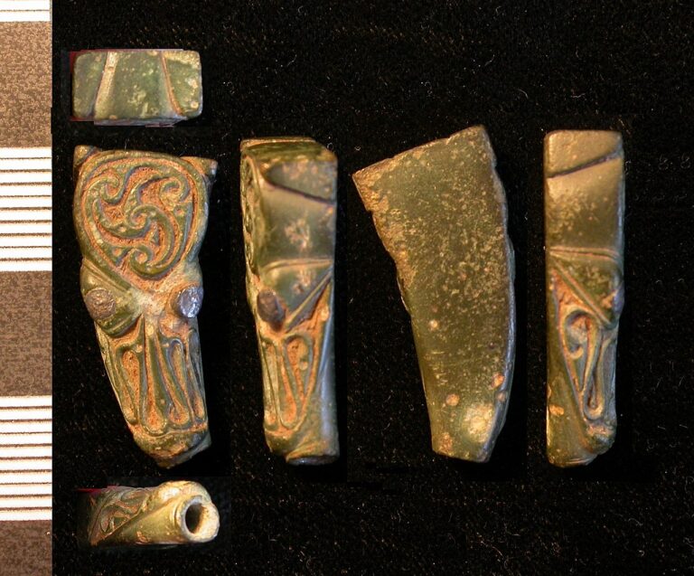 Early Medieval copper alloy mount