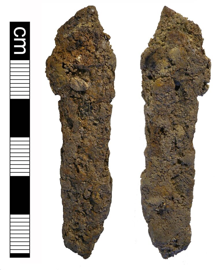 Early Medieval knife, Catalogue number