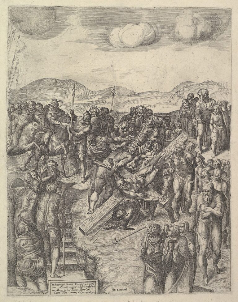 The Crucifixion of St Peter