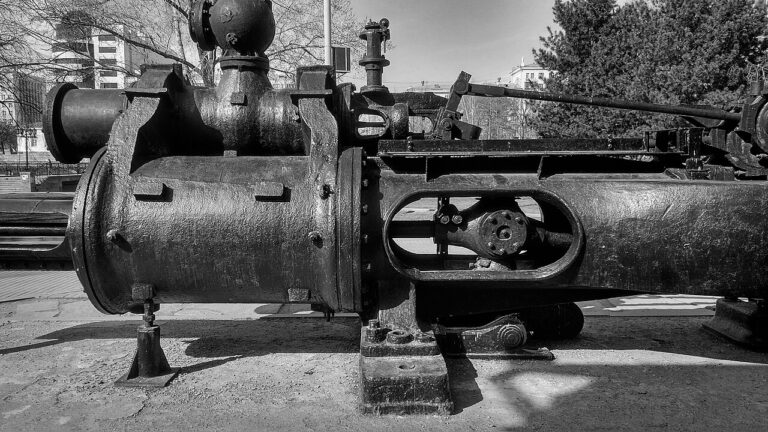 Industrial archeology Ehrhardt & Sehmer.Reversible steam machine
