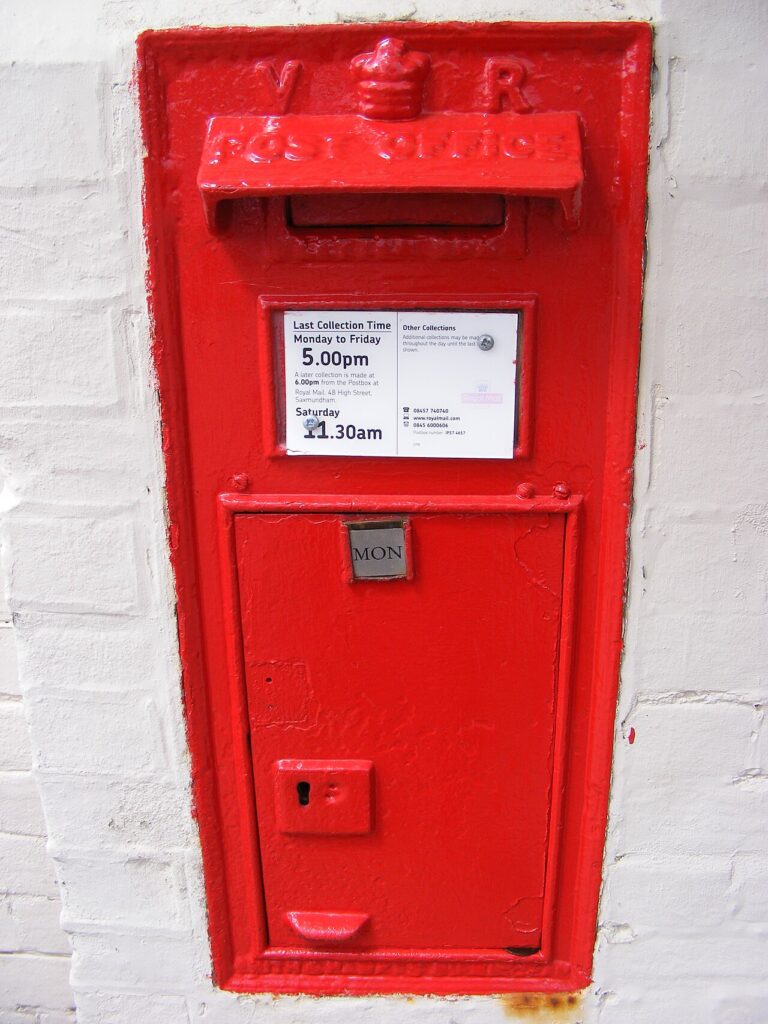 Victorian Postbox, Railway Station