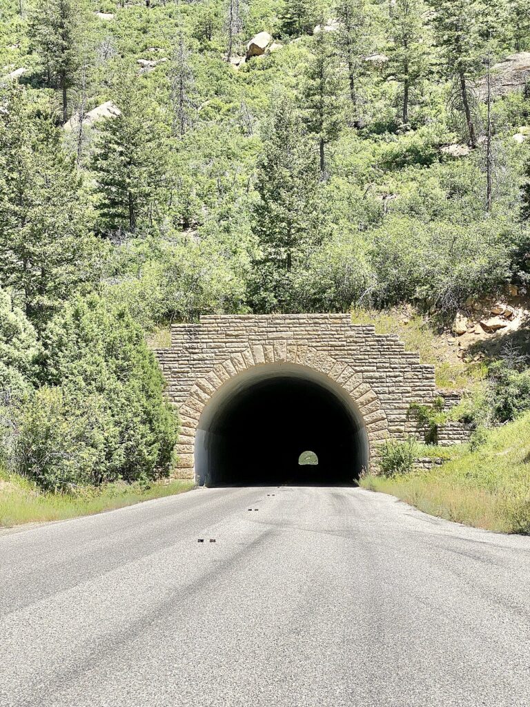 Tunnel, Mesa Top Ruins Road, Mesa Verde National Park, Mancos, CO