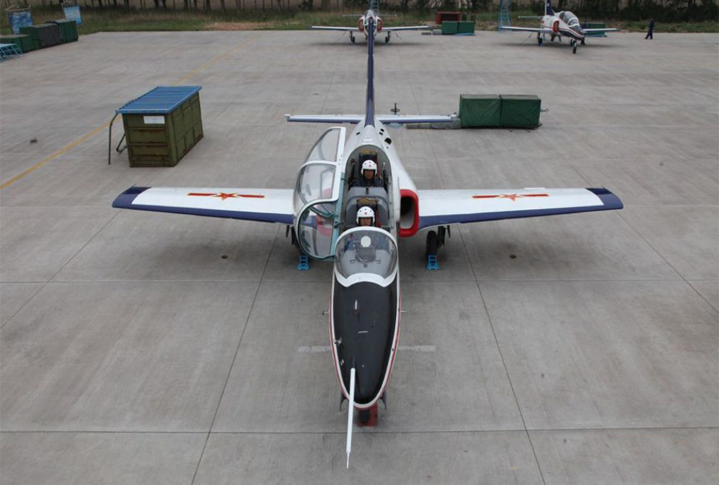 Hongdu JL-8 - JL-8 of People's Liberation Army Naval Air Force (PLANAF) Chinese