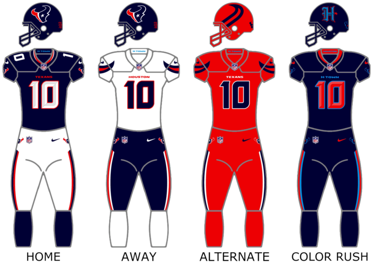 Houston Texans uniform graphic