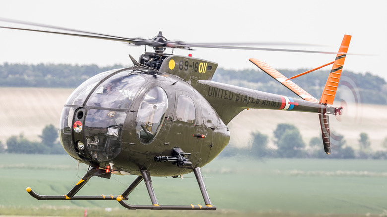 Hughes OH-6 Cayuse - 9 Of The Oldest Military Helicopters Still In Service Today
