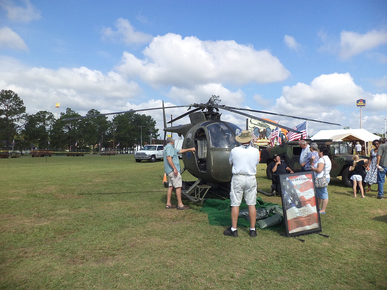 Hughes OH-6 Cayuse - Hughes OH-6 Cayuse Helicopter, Ashburn 2014