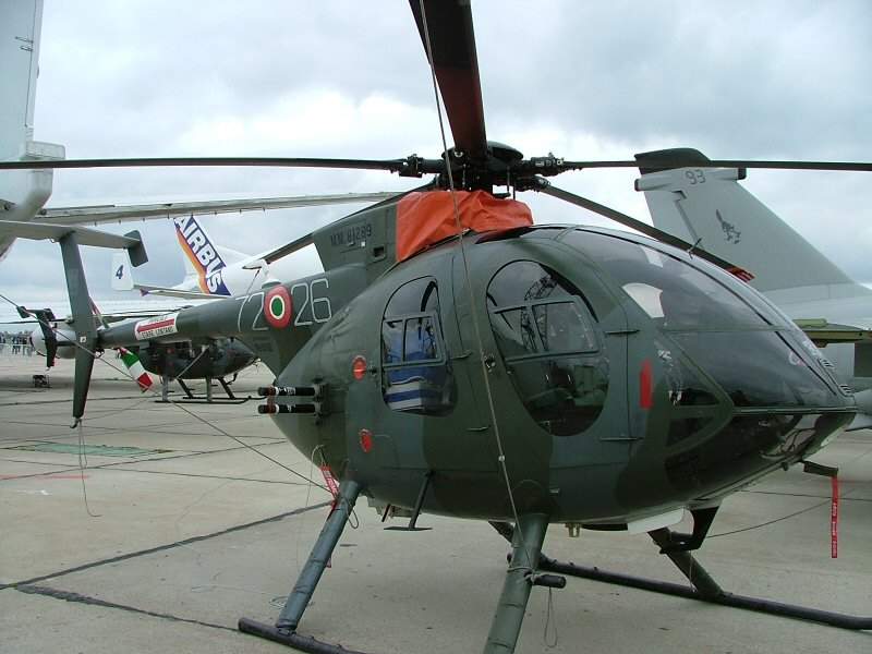 Hughes OH-6 Cayuse - Boeing (McDonnell Douglas) 500/ 530/ OH-6 Cayuse: Hubschrauber / Helicopter