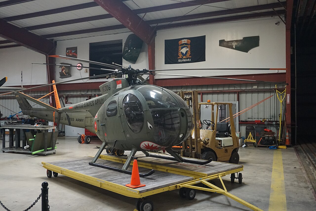 Hughes OH-6 Cayuse - Cavanaugh Flight Museum December 2019 53 (Hughes OH-6 Cayuse)