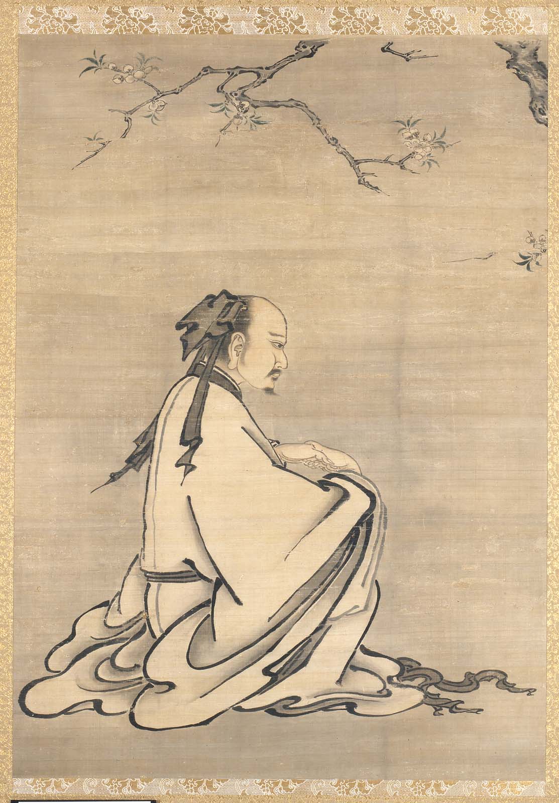 Kano Tan'yu, Huizi at the Apricot Altar