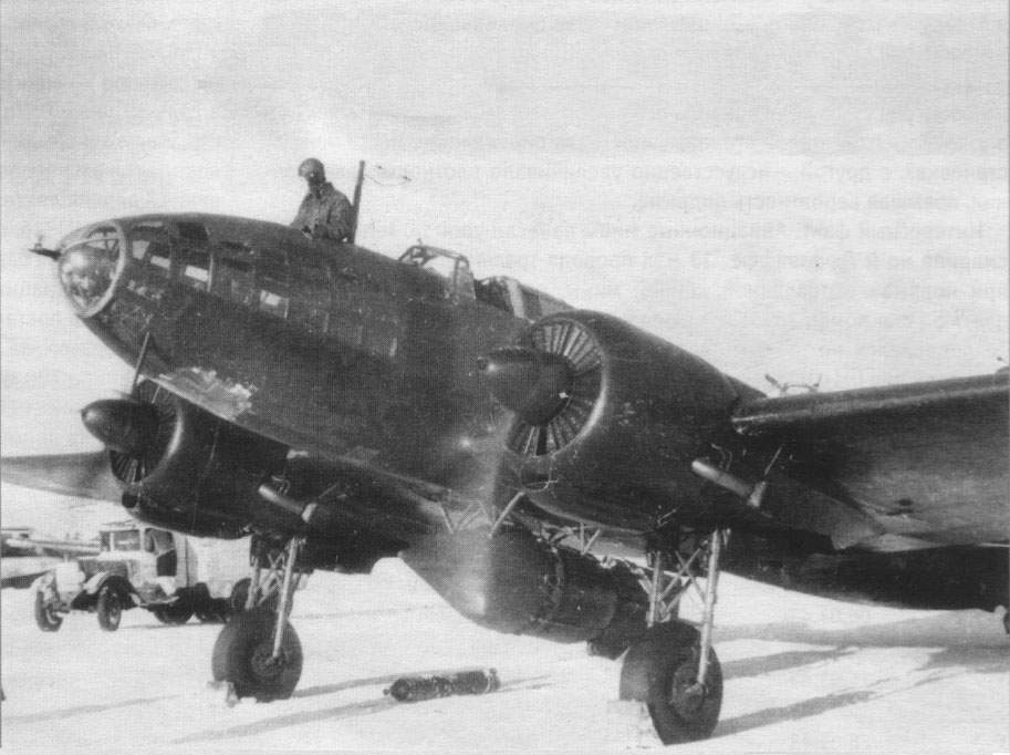Ilyushin Il-4 bomber front view