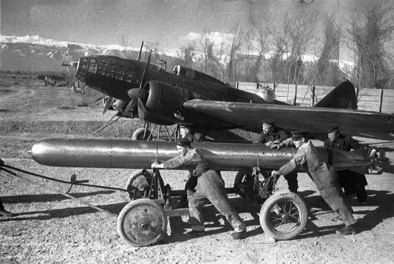 Ilyushin Il-4T torpedo bomber aircraft