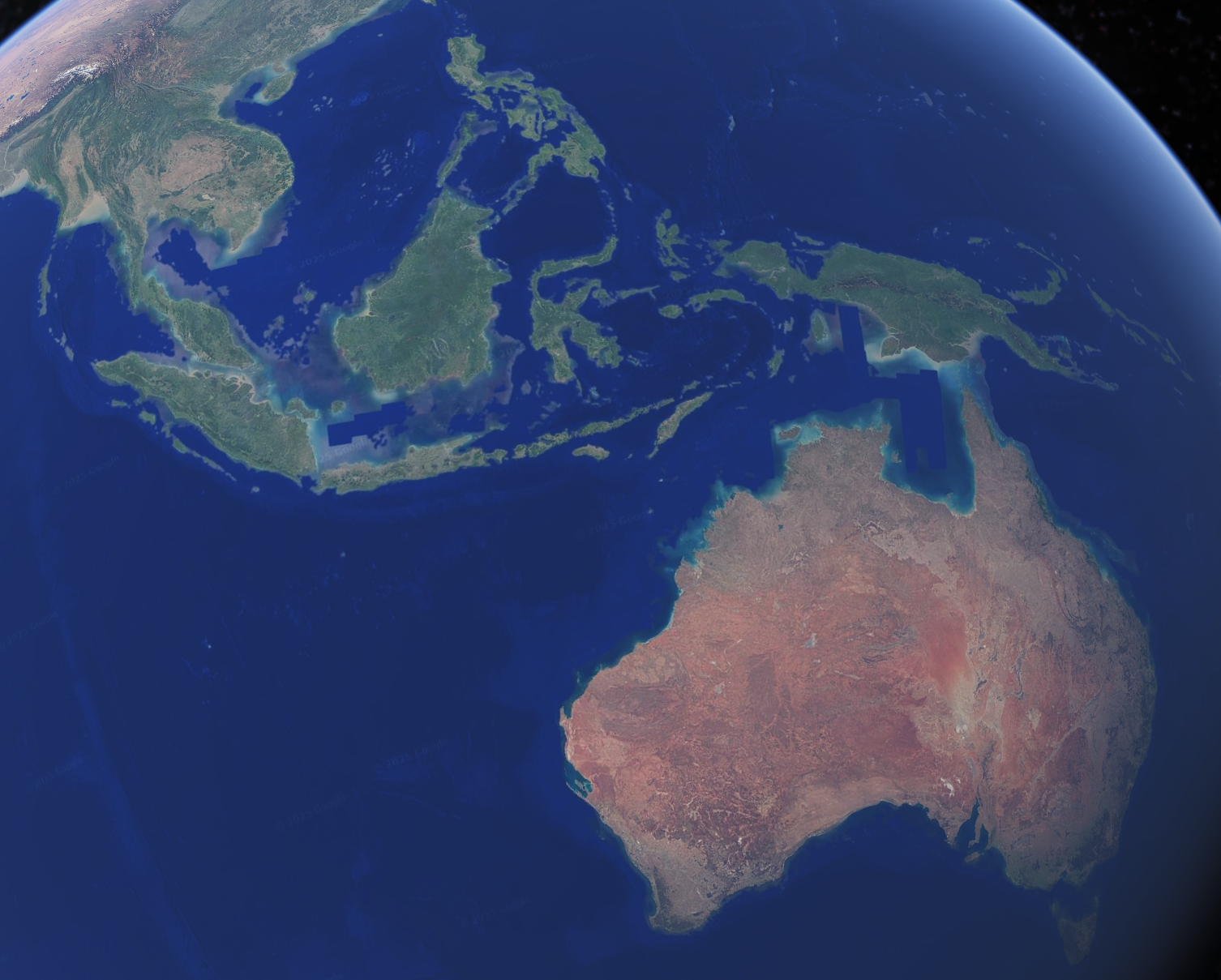 Oceania Map