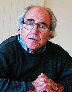 Jean Baudrillard at the European Graduate School, Saas-Fee, 2004