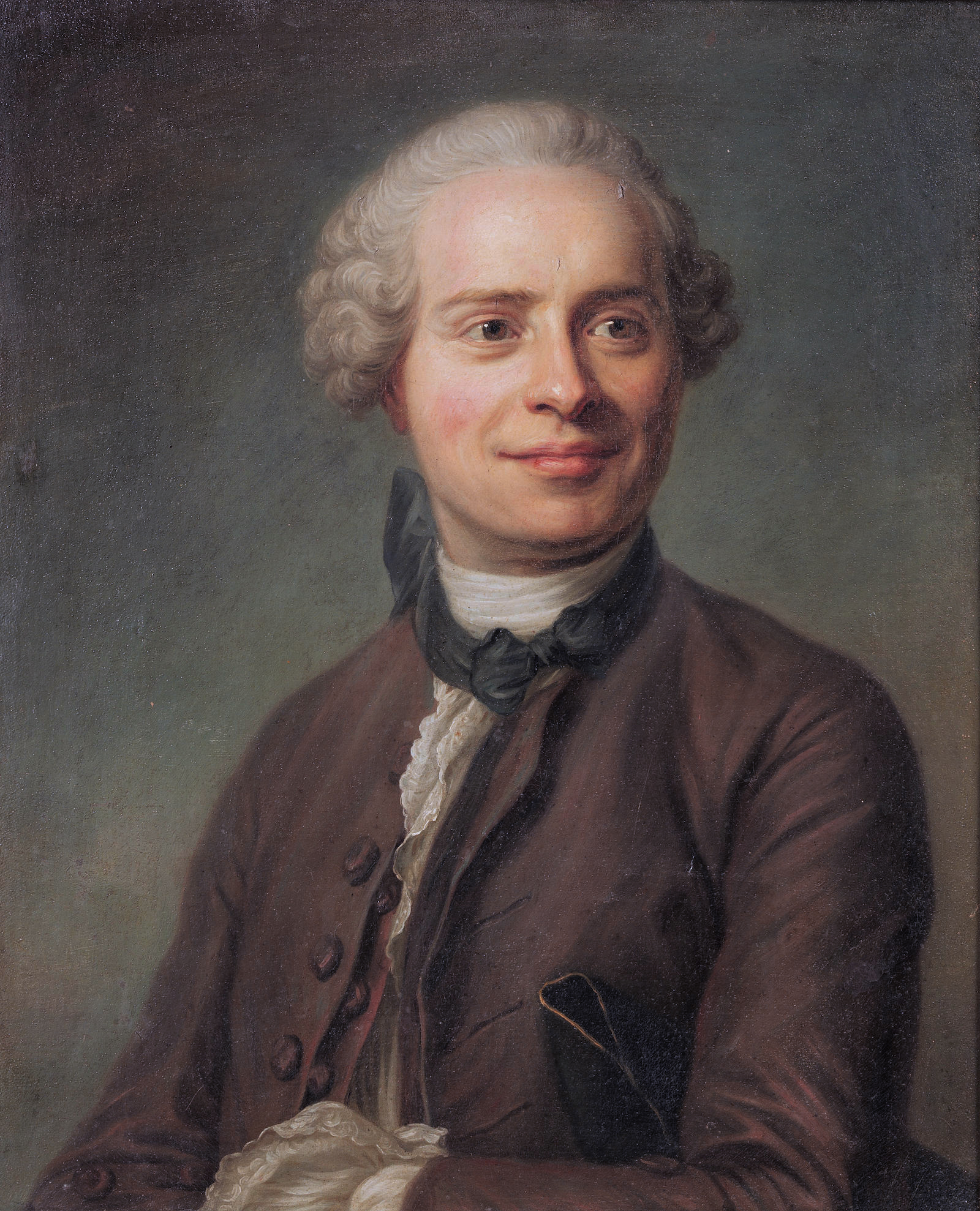 Maurice Quentin de La Tour pastel portrait of Jean le Rond d'Alembert, 1753