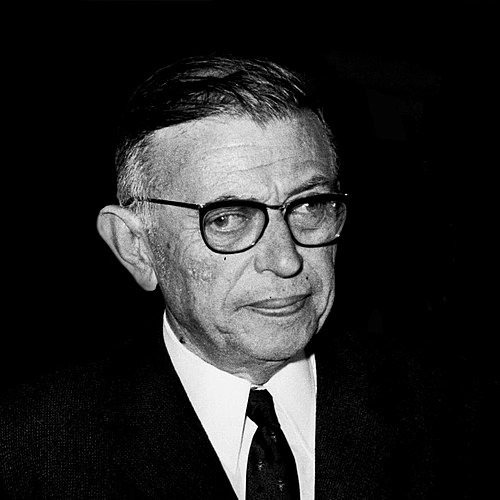 Jean-Paul Sartre, GPO/Moshe Milner 1967 crop