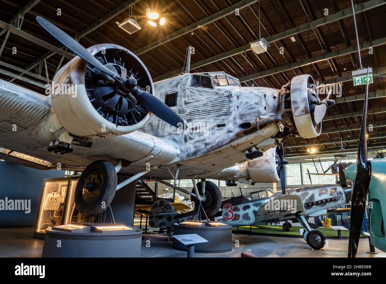 Junkers Ju 52 - French Amiot AAC.1 Toucan aircraft (Junkers Ju 52/3m - Luftwaffe paint