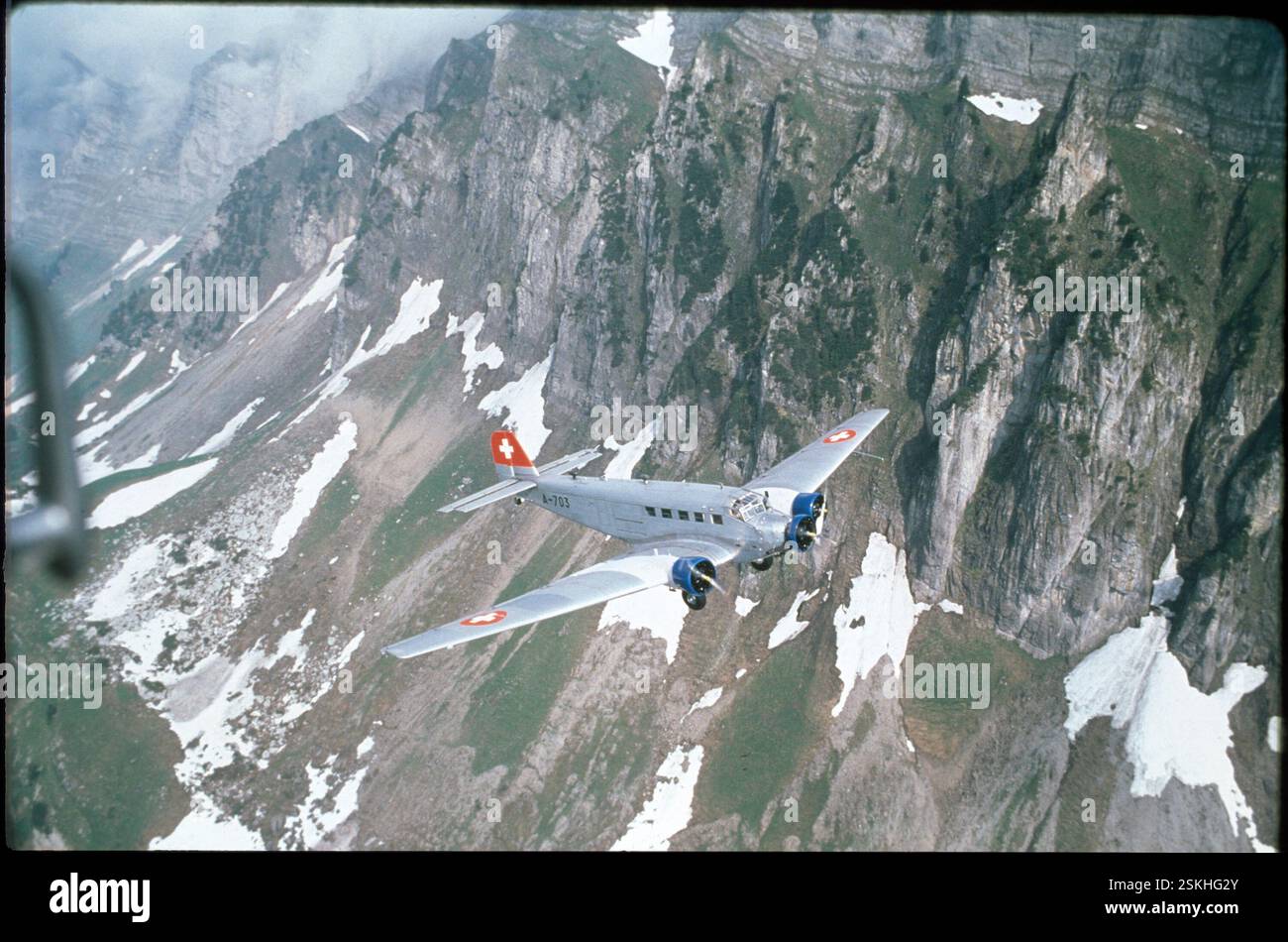 Junkers Ju 52 - Militärflugzeug Junkers JU-52#Military aircraft Junkers JU-52 Stock