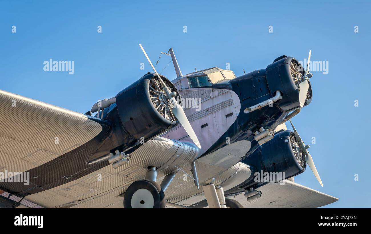 Junkers Ju 52 - Wwii aircraft restoration hi-res stock photography and images - Alamy