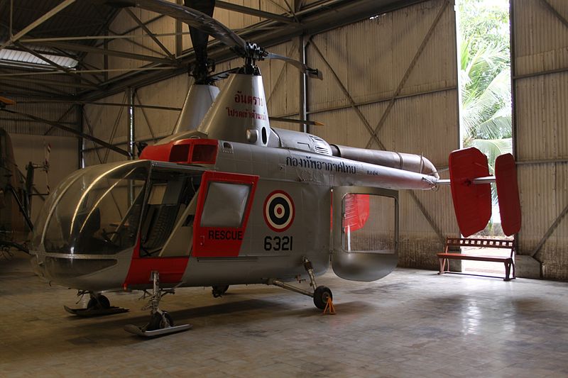 Kaman H-43 Huskie - Kaman HH-43B Huskie thaïlandais