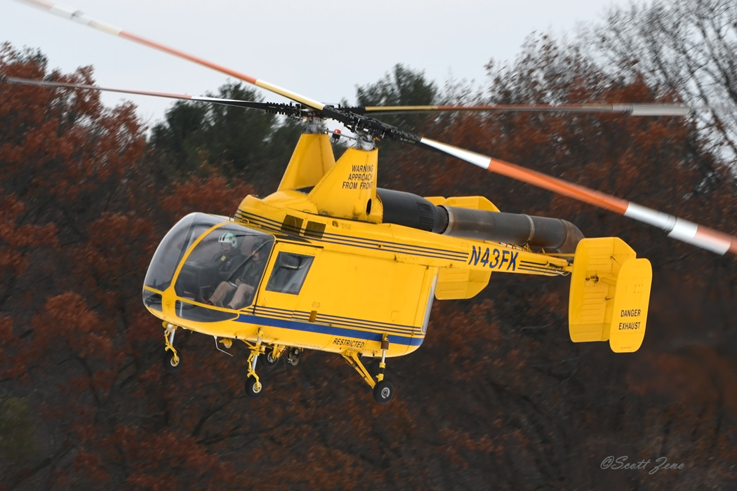 Kaman H-43 Huskie - Yellow Turbine Powered Aircraft – Photorecon