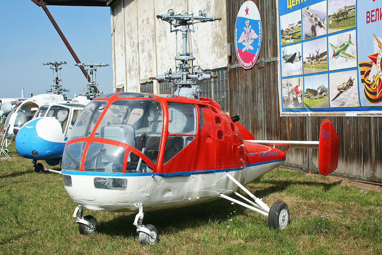 Kamov Ka-15 Hen helicopter side view