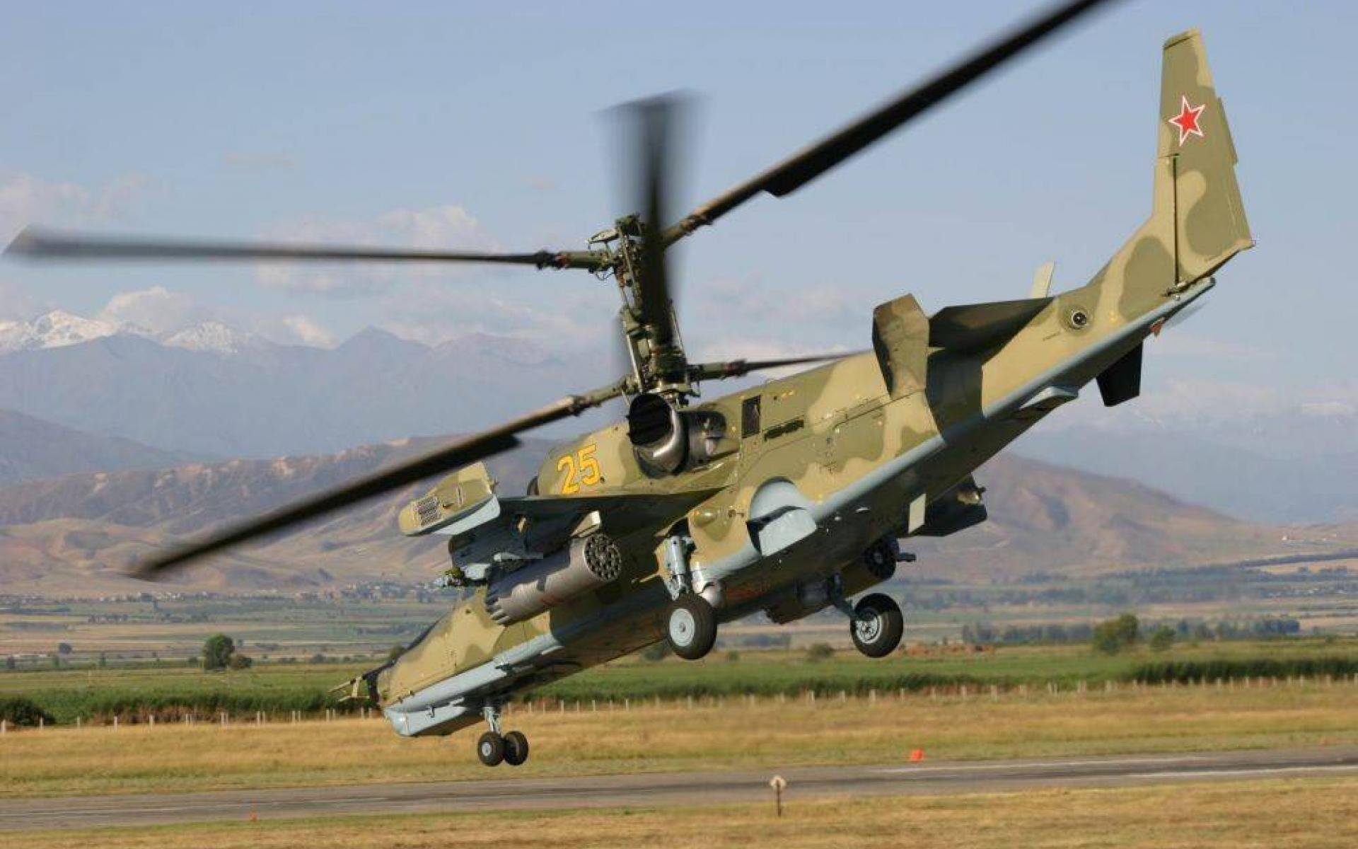 Kamov Ka-50 - kamov, Ka 50, Black, Shark, Gunship, Attack, Helicopter, Military