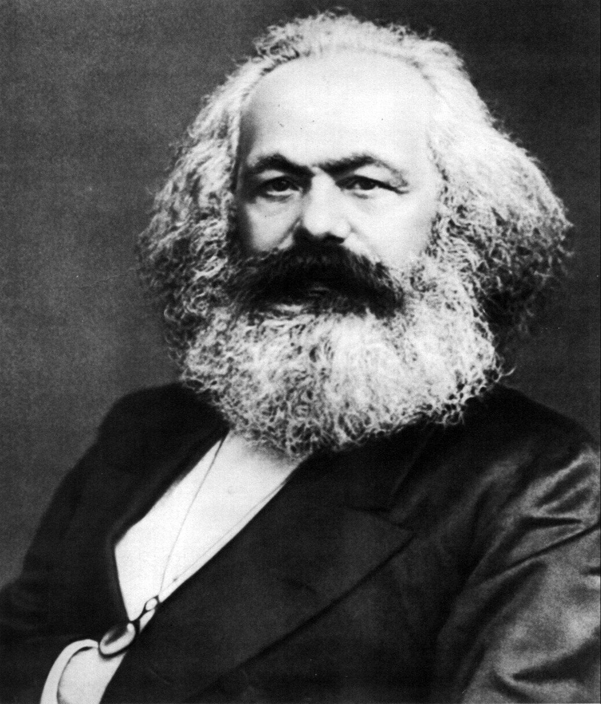 Karl Marx, Mayall portrait, 1875