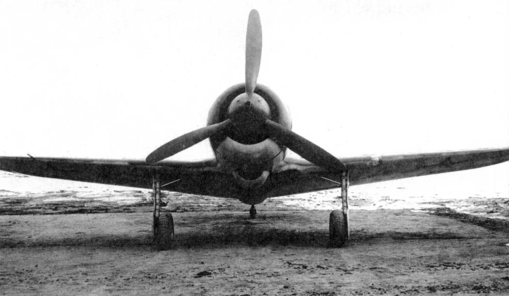 Lavochkin La-5 fighter aircraft view