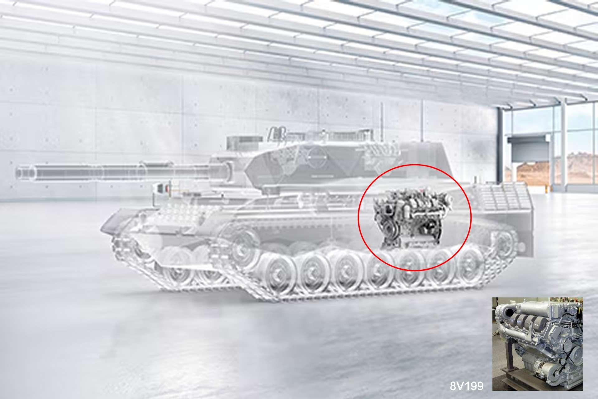 Leopard 1 military land vehicle image 1