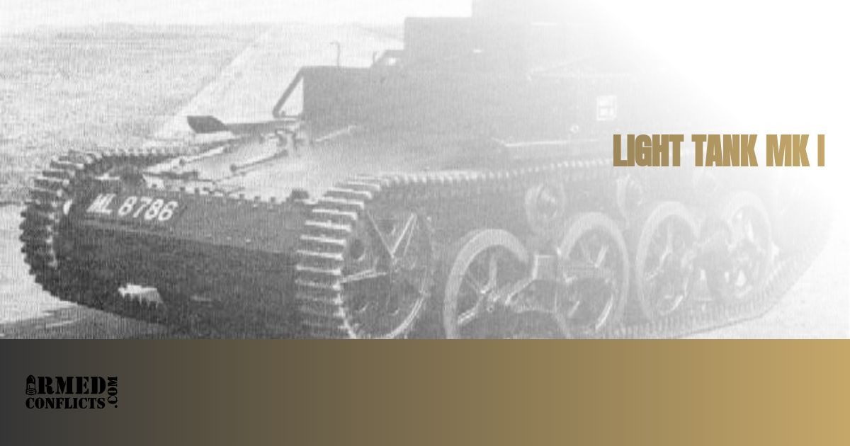 Light Tank Mk I military land vehicle image 1
