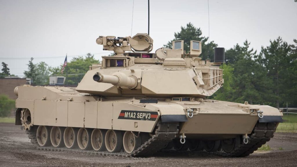 M1A2 SEPv3 (fielded configuration) military land vehicle image 1
