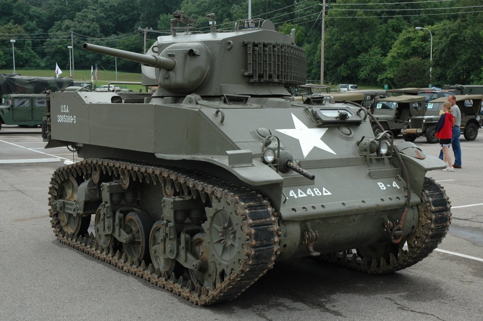 M2 Light Tank military land vehicle image 1