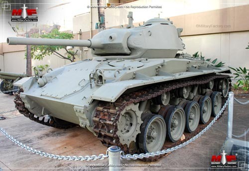 M24 Chaffee military land vehicle image 1