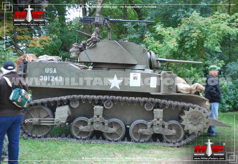 M5 Stuart military land vehicle image 1