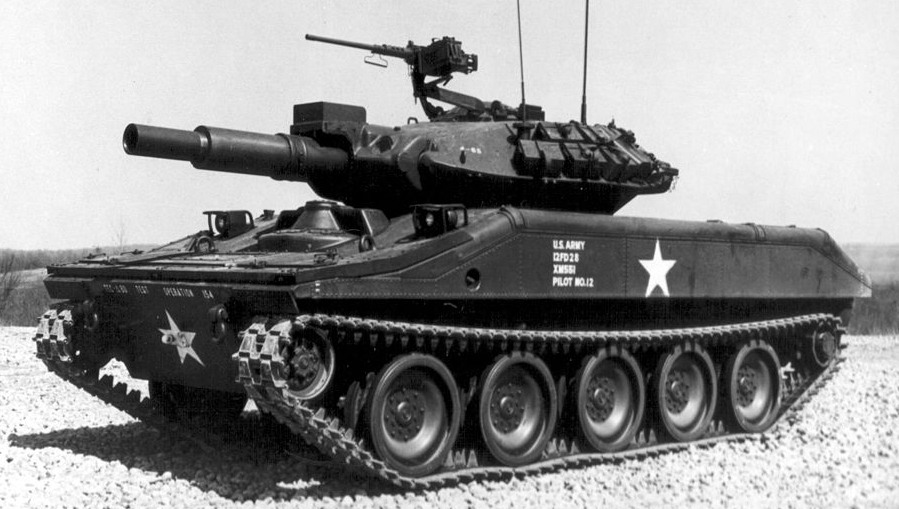 M551 Sheridan military land vehicle image 1