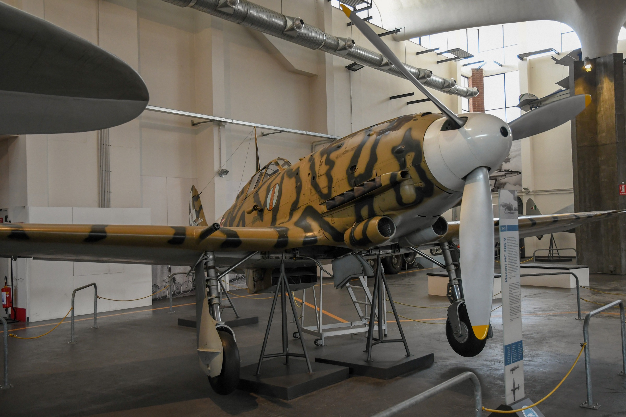 Macchi C.205 Veltro - Museo Della Scienza E Della Tecnologia Leonardo da Vinci - Military museums