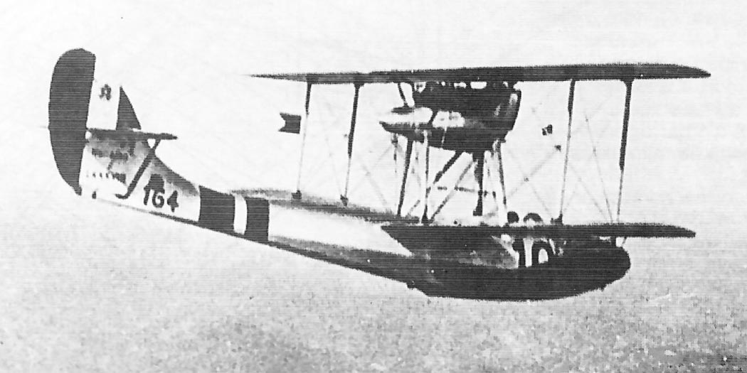 Macchi M.41 flying boat in flight