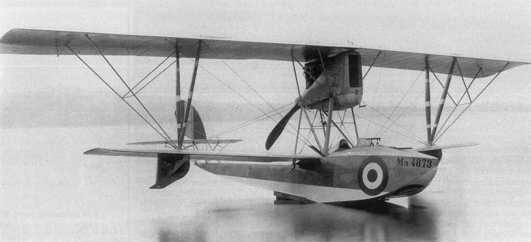 Macchi M.5 seaplane front quarter view