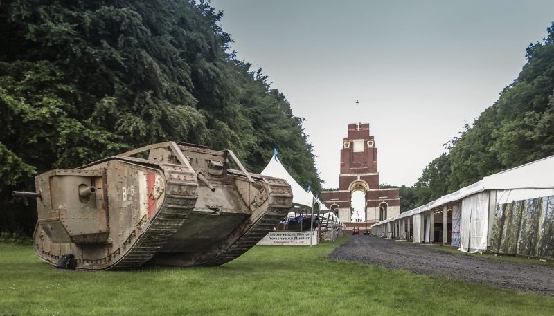 Mark IV Tank military land vehicle image 1